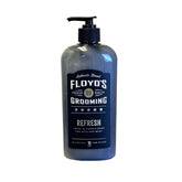Floyd's 99 Refresh Acondicionador – botella visible con aroma mentolado para peinado más suave