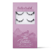FlutterHabit Bestie Lash Clusters pack showcases six sets for at-home salon-quality lashes.