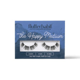 FlutterHabit The Happy Medium box front with two lash sets for versatile looks