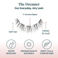FlutterHabit reusable DIY lashes save money with multiple uses.