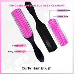 FlyLanyards bristle brush provides gentle smoothing and conditioning in daily grooming routines.