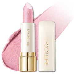 FOCALLURE barra de labios brillo perla, acabado perlado que ilumina los labios