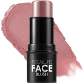 FOCALLURE Rose Flush Stick packaging highlights portable, travel-friendly design.