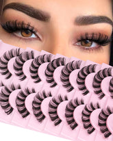 Focipeysa 16mm lashes offer a natural look for daily wear and easy application.