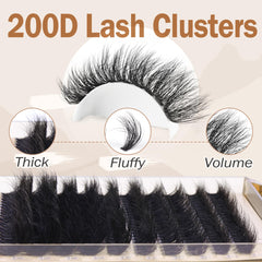 Focipeysa 200D mink-like fibers close-up for natural feel.