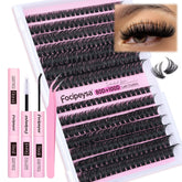 Focipeysa DIY eyelash kit contents for at-home styling