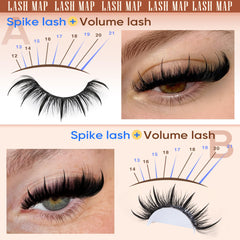 Focipeysa DIY lash application kit for at-home usage