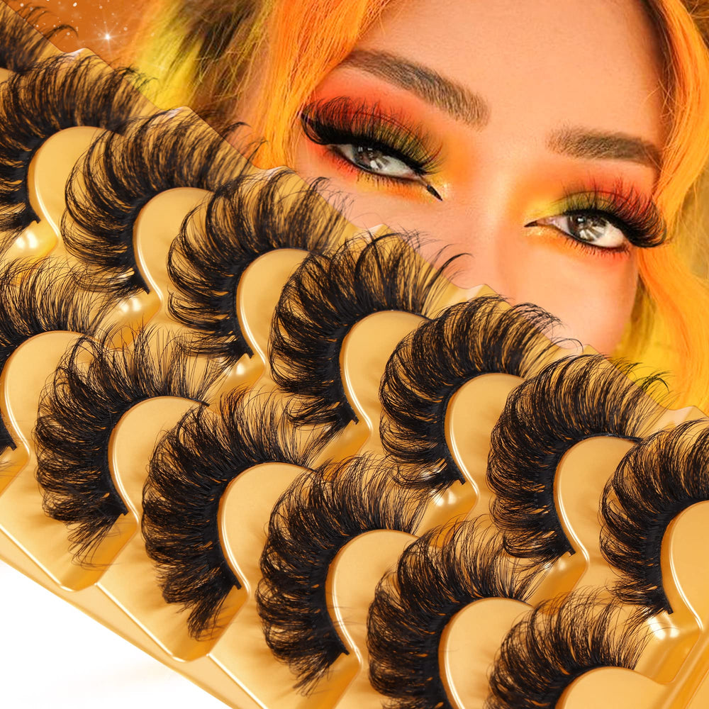 Focipeysa fluffy mink lashes 18mm for dramatic, natural volume.