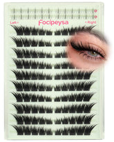Focipeysa Fox Eye clusters show natural volume for lightweight all-day wear