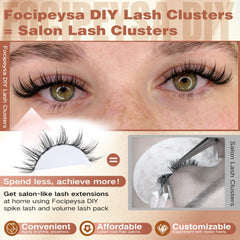Focipeysa lash bond adhesive hypoallergenic close-up