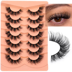 Focipeysa 14mm lashes on eye for bold yet natural fringe.