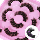 Focipeysa natural fluffy mink lashes with a soft 3D wispy look for everyday wear