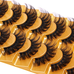 Reusable, durable lashes crafted from premium fibers.