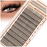 Focipeysa Spike Clusters eyelashes 11-21mm for dramatic eyes at home