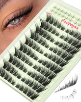 Focipeysa wispy lash clusters in 10-18mm for natural drama and all-day wear.