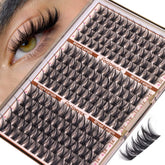 Focipeysa wispy lash clusters 12-16mm blend naturally for a soft look