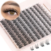Focipeysa wispy lash clusters in 10-16mm lengths for a natural, layered look.