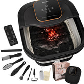 FOFOJOY collapsible foot spa bath with heat control for soothing foot soaks.
