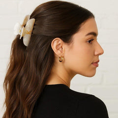 Fohufo large claw clip B grips securely for all-day hairstyle stability