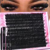 FOINEMYED lash clusters 330pcs box for bold volume and quick full-lash looks