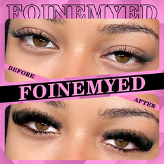 FOINEMYED 12mm-22mm length range supports customizable lash maps and styles