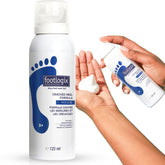 Footlogix cracked heel formula in white cream for severely dry, cracked heels that hydrates and smooths.