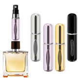 forebile refillable perfume atomizer in silver, compact travel bottle