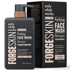 Forge Skin Beef Tallow Face Wash bottle for daily hydrating cleansing.