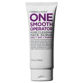 Formula 10.0.6 One Smooth Operator scrub front view highlights the product’s purifying action.