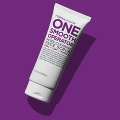 Close-up of pumice exfoliation showing gentle texture for skin renewal by Formula 10.0.6.