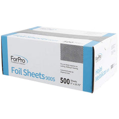 ForPro aluminum foil sheets designed for hair color application and highlighting