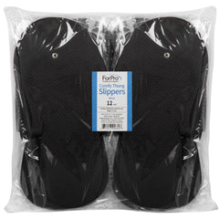 ForPro Comfy Pedi Slippers individually wrapped: hygienic, convenient for salons
