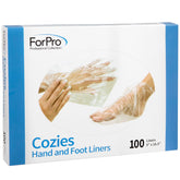 ForPro Cozies hand and foot liners designed for paraffin wax treatments.