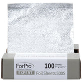 ForPro Expert embossed foil sheets in a pop-up dispenser for quick access