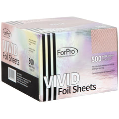 ForPro embossed rose foil design improves grip during highlighting.