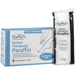 ForPro Nurture paraffin bath blocks, individually wrapped for easy home use.