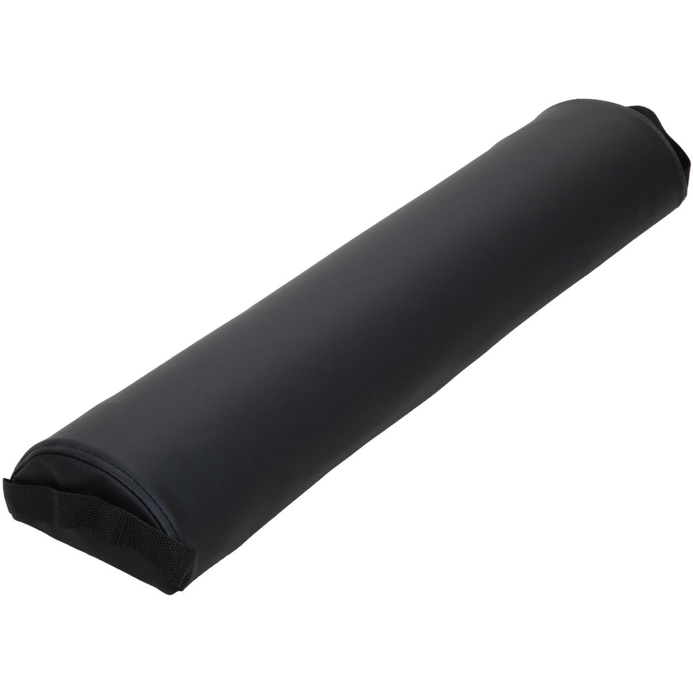 ForPro Premium Half-Round Bolster Pillow front view highlights curved spine support.