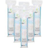 ForPro Premium Stitched Cotton Rounds 600-count pack, durable and lint-free for gentle makeup removal