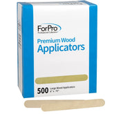 ForPro premium wood applicators offer smooth, splinter-free waxing for large areas.
