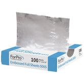 ForPro embossed foil sheets close-up showing grip-embossed texture for color wrapping
