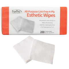 ForPro esthetic wipes lint-free and durable for precise product application