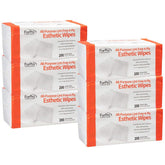 ForPro esthetic wipes pack of 6, 200-count, ideal for spa prep and sessions