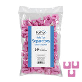 ForPro Sole Toe separator in cotton candy pink, one inch wide, for comfortable toe spacing
