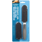 ForPro Professional Collection stainless steel pedicure file kit ready for sanitizable cleaning and use
