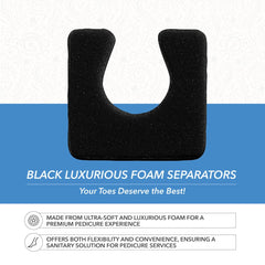 Close-up of ForPro Sole Toe Separators showing soft foam texture