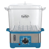 ForPro XL hot towel steamer front view shows nine-towel capacity for busy salons.