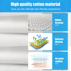 FourSeas gloves with heat-seam-sealed stitching for durable machine washing.