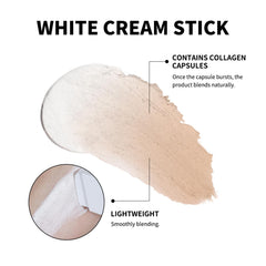 Fovcos Blanc Cover Cream Stick dual-ended design
