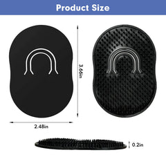 FOVKO slim design pocket comb for easy carry and touch-ups.