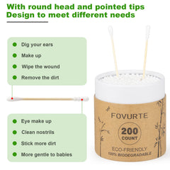 FOVURTE organic bamboo packaging box for easy storage
